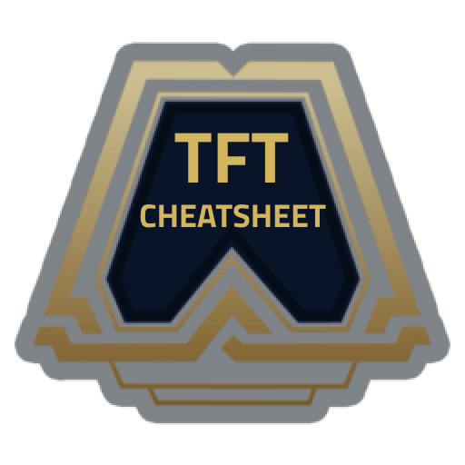 Teamfight Tactics TFT Cheatsheet (No Ads)