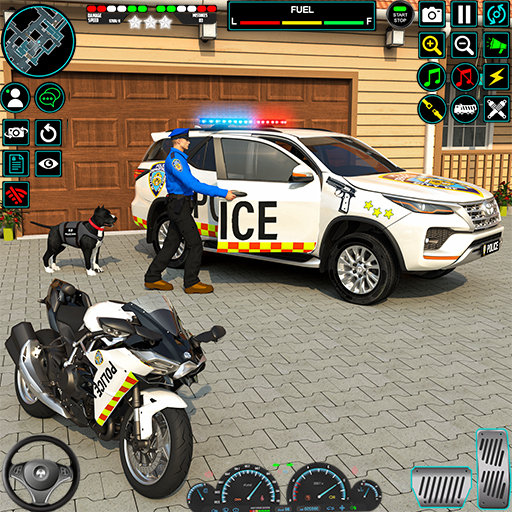 Police Car Driving Chase Game