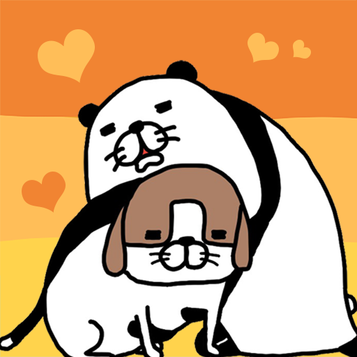 Panda and Dog: Always Dog Cute