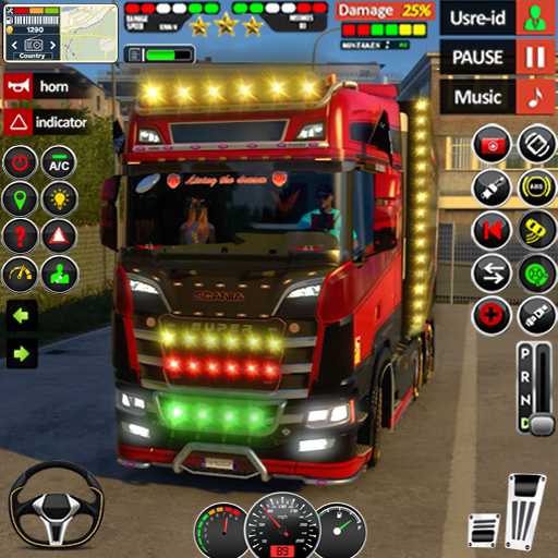 American Truck Driving Game 3D