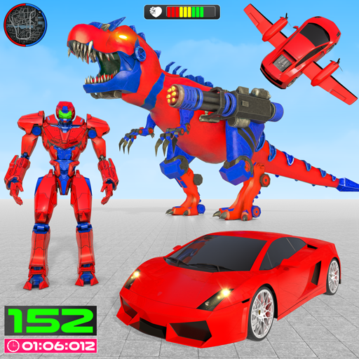 Dino Robot Car Games 3D