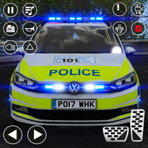 US Police Parking Car Sim 3D