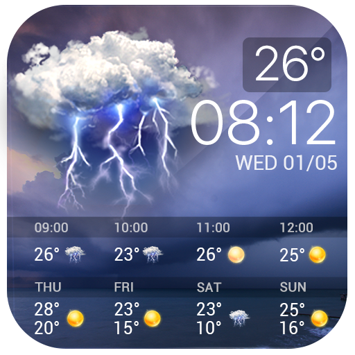 weather forecast and weather alert app ⛈️ ☔️