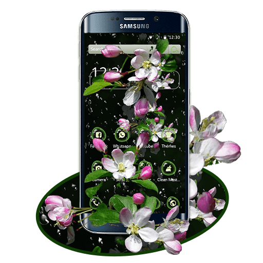 Water Splash, Waterdrop Theme &Flower Wallpaper