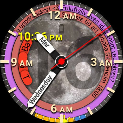 Agenda12h Watch Face