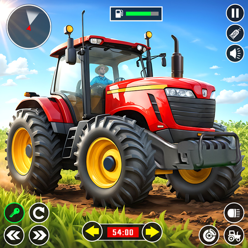 Tractor Driving Farming Sim