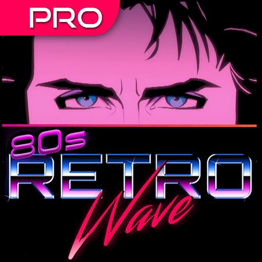 Retrowave Wallpapers PRO (Live Walls,GIFs & Radio)