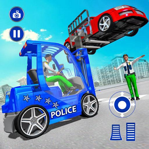 Police Lifter Wrong Parking Simulator