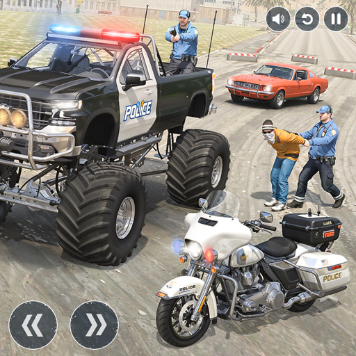 Police 4x4 Monster Truck Games