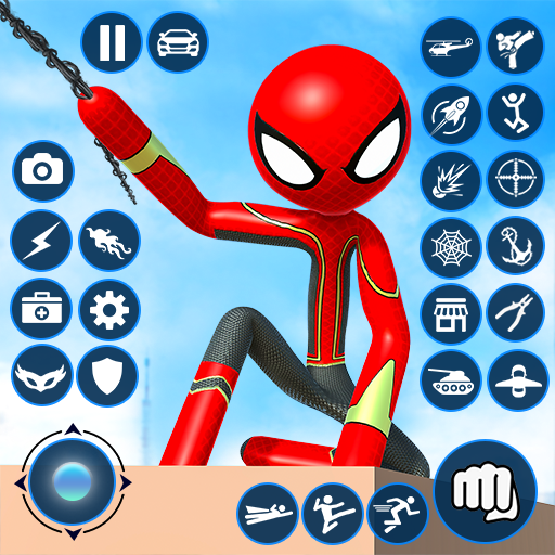 Stick Fight- Spider Games 3D