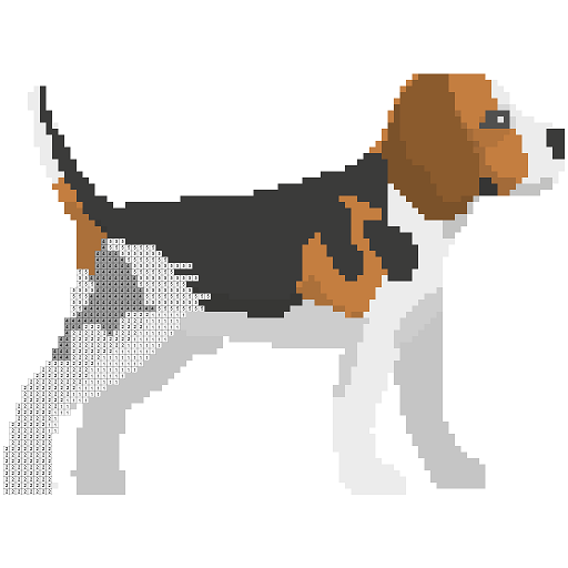 Dogs Pixel Art Sandbox Colory