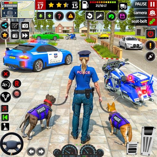 Police Game 3D: Cop Car Chase