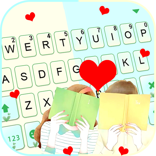 Couple Love Story Keyboard The