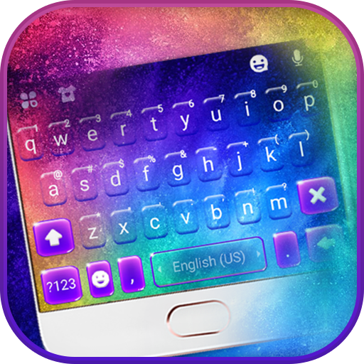 Color Explosion Keyboard Theme