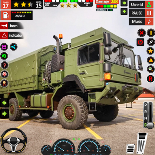 US Army Transporter Truck Game