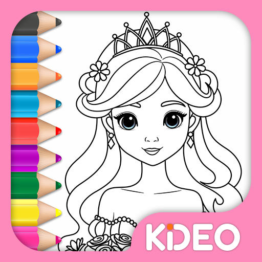 Princess Coloring Book & Games