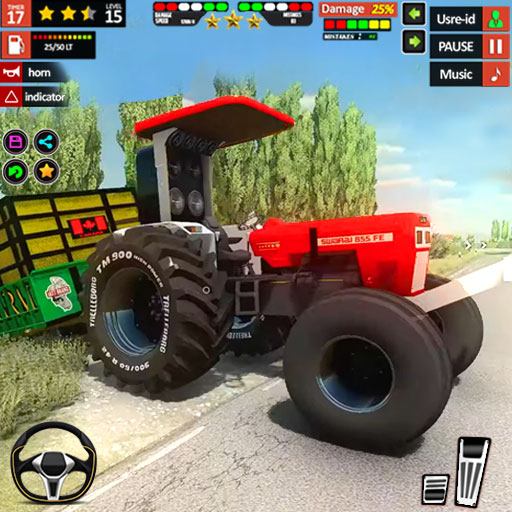 Indian Tractor Farming Game 3D