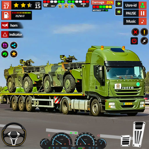 US Army Transporter Truck Game