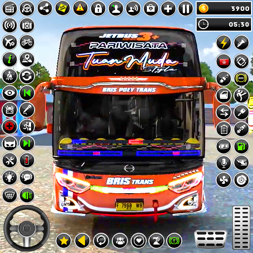 Luxury Coach Bus Driving Game