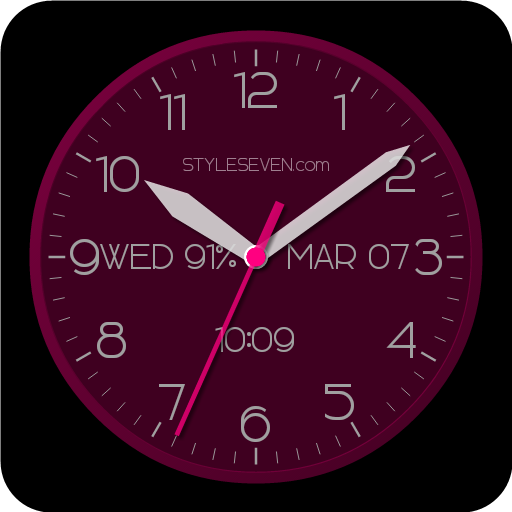 Modern Analog Clock-7 PRO