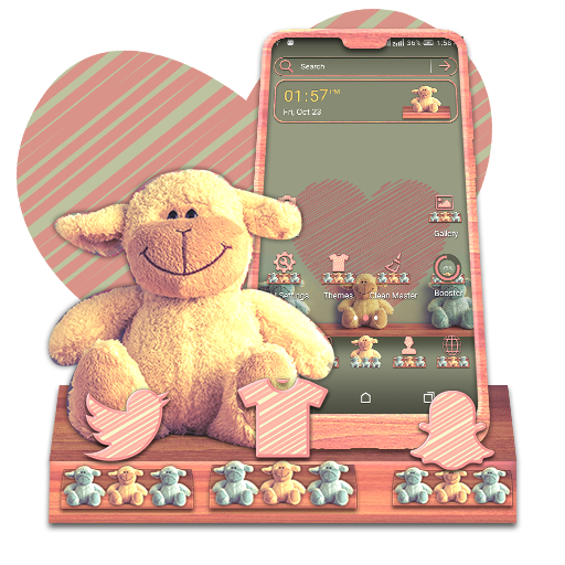 Teddy Bear Theme Launcher