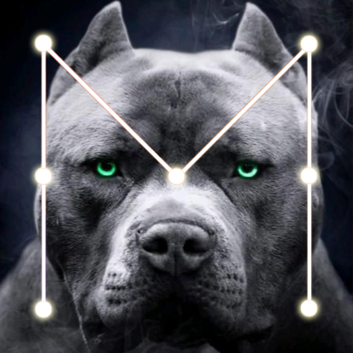 Pitbull Dog Screen Lock