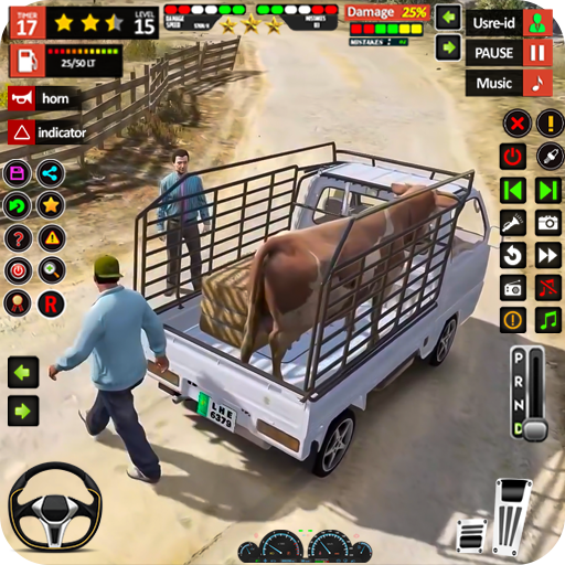 Wild Animal Truck Driver Game