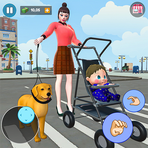 Anime Mother Sim 3d: Mom Games