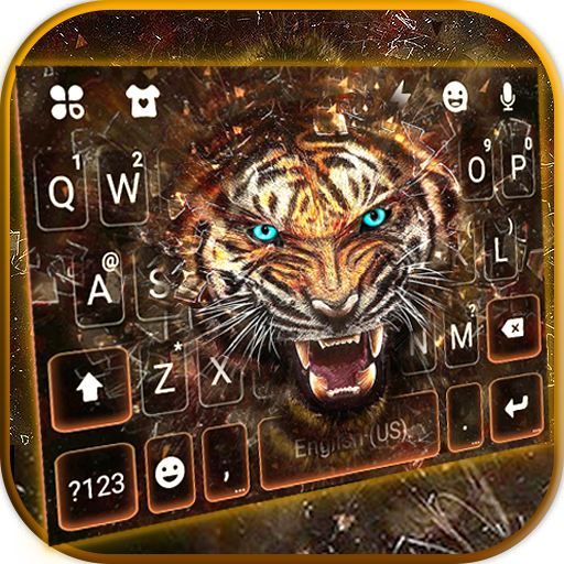 Roaring Fierce Tiger Keyboard 