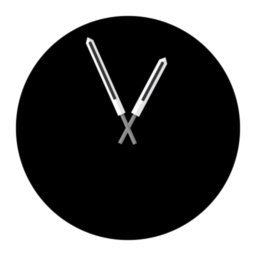 Watch Face - Clean Black