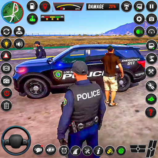 US Police Car Game: Cop Chase