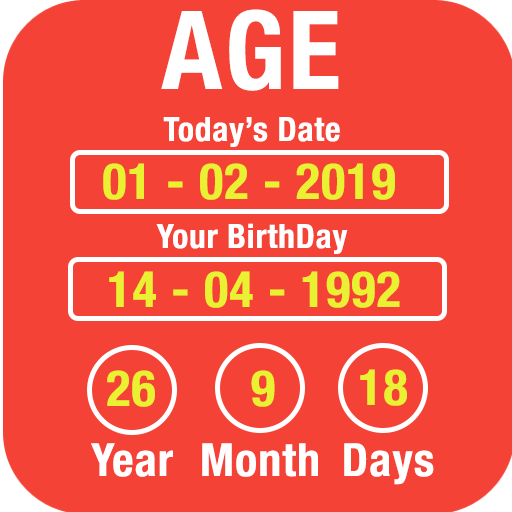 Age Calculator by Date of Birt