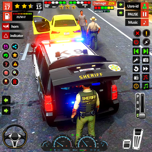 US Police Chase: Cop Car Games