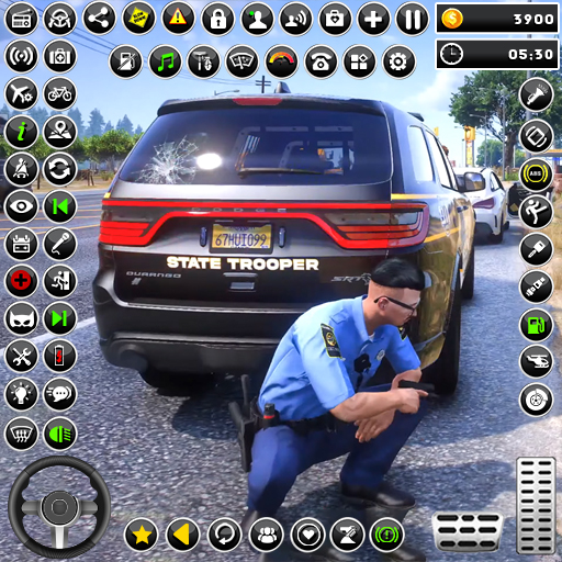 Real Police Car Driving Games