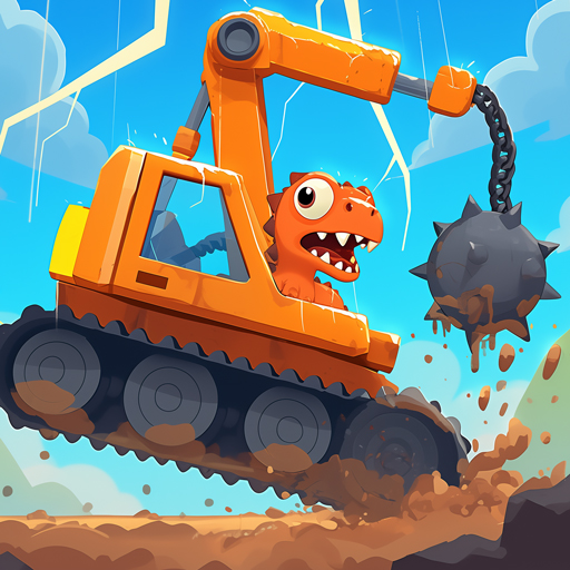 Dinosaur Digger 3 Kids Games