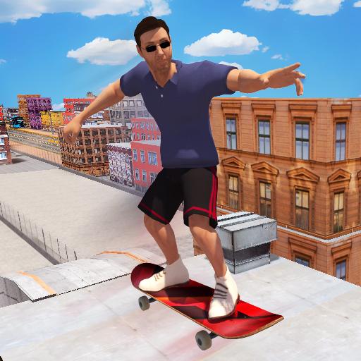 Rooftop Skater Boy Game