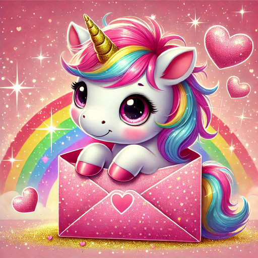 Unicorn Invitations Cards