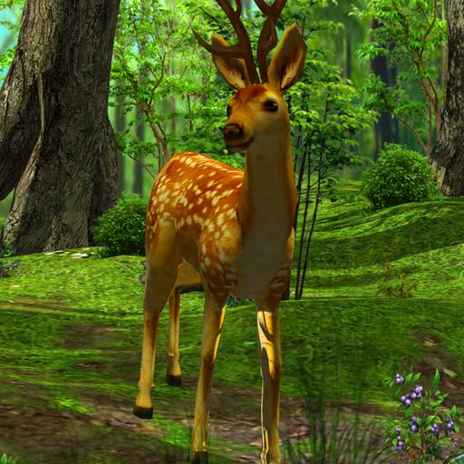 3D Deer-Nature Live Wallpaper