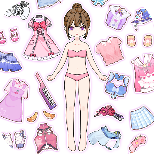 Sweet Paper Doll DIY: Dress Up