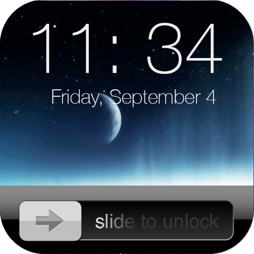 Lock screen slider