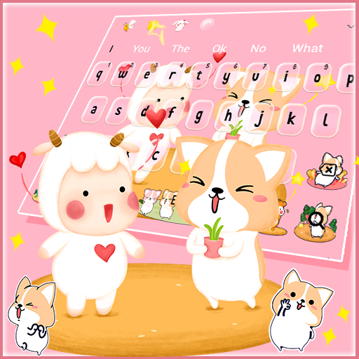 Cute Corky Gorky Keyboard