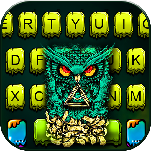 Angry Owl Keyboard Theme