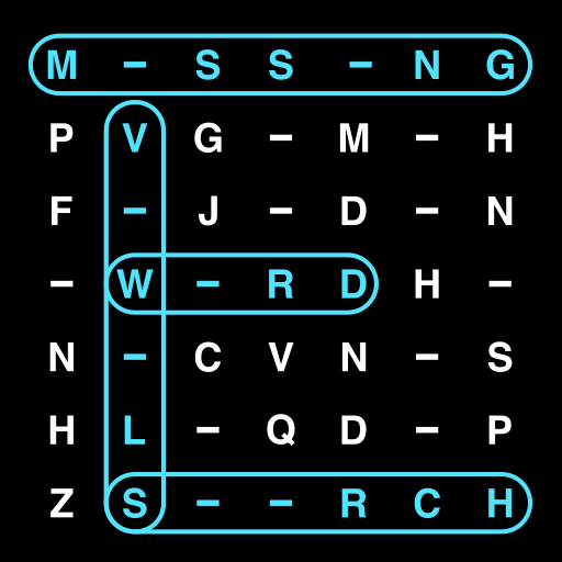 Missing Vowels Word Search