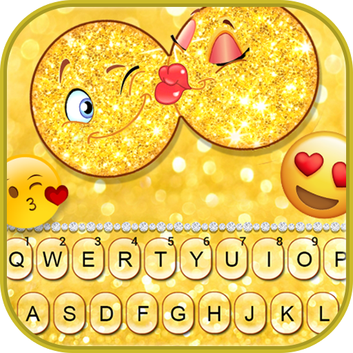 Kiss Emoji Keyboard Theme