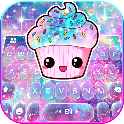 Galaxy Candy Cupcake Theme