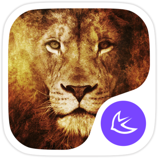 Animal King Lion theme-APUS Launcher