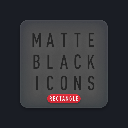 Matte Black Icon Pack