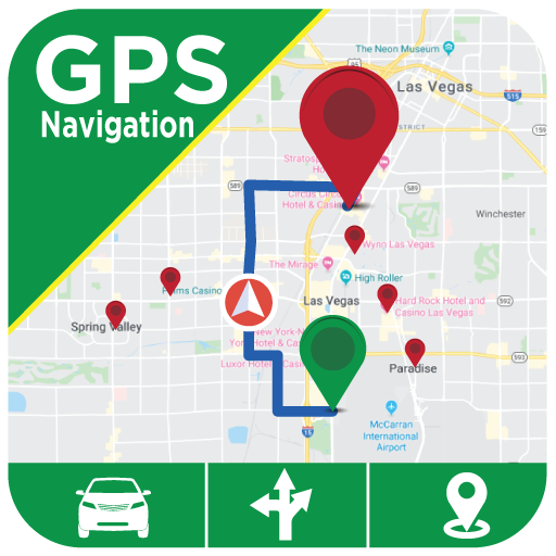 GPS Navigation:Street View Map