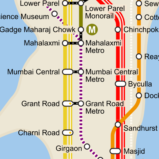 Mumbai Metro Map (Offline)