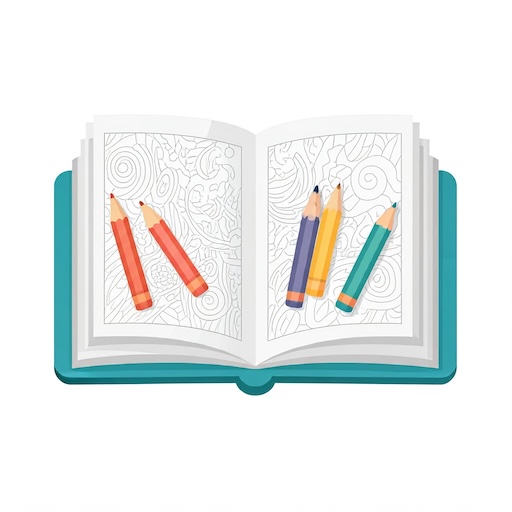 Pigment adult coloring book